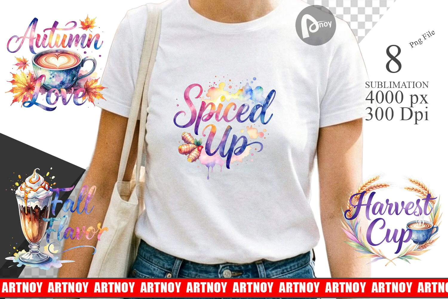 Sublimation Autumn Pumpkin Spice Quotes
