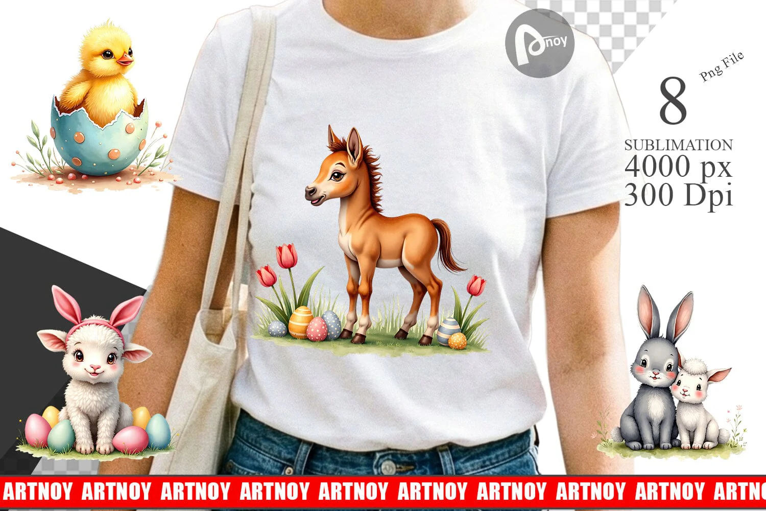 Sublimation Farmhouse Baby Animals