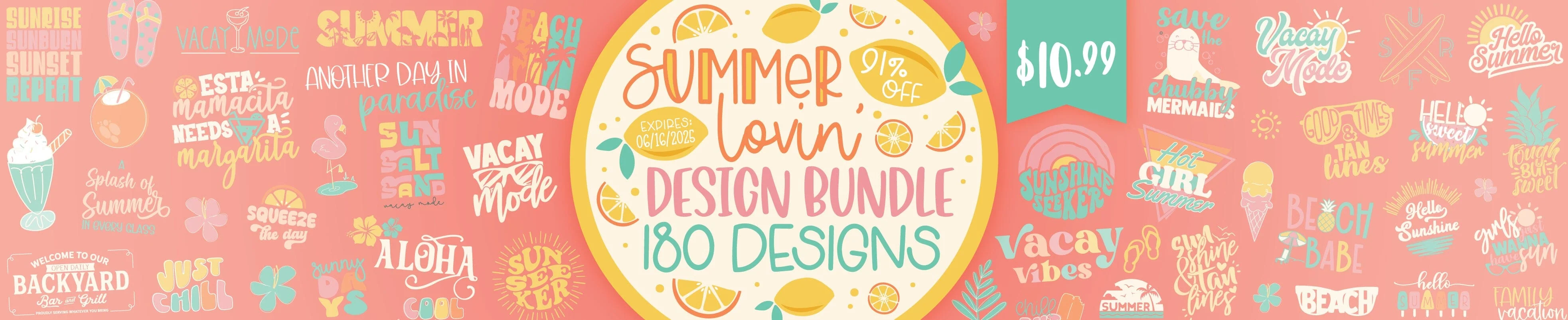 Summer Lovin' Design Bundle - 91% Off Limited Time - Image 2