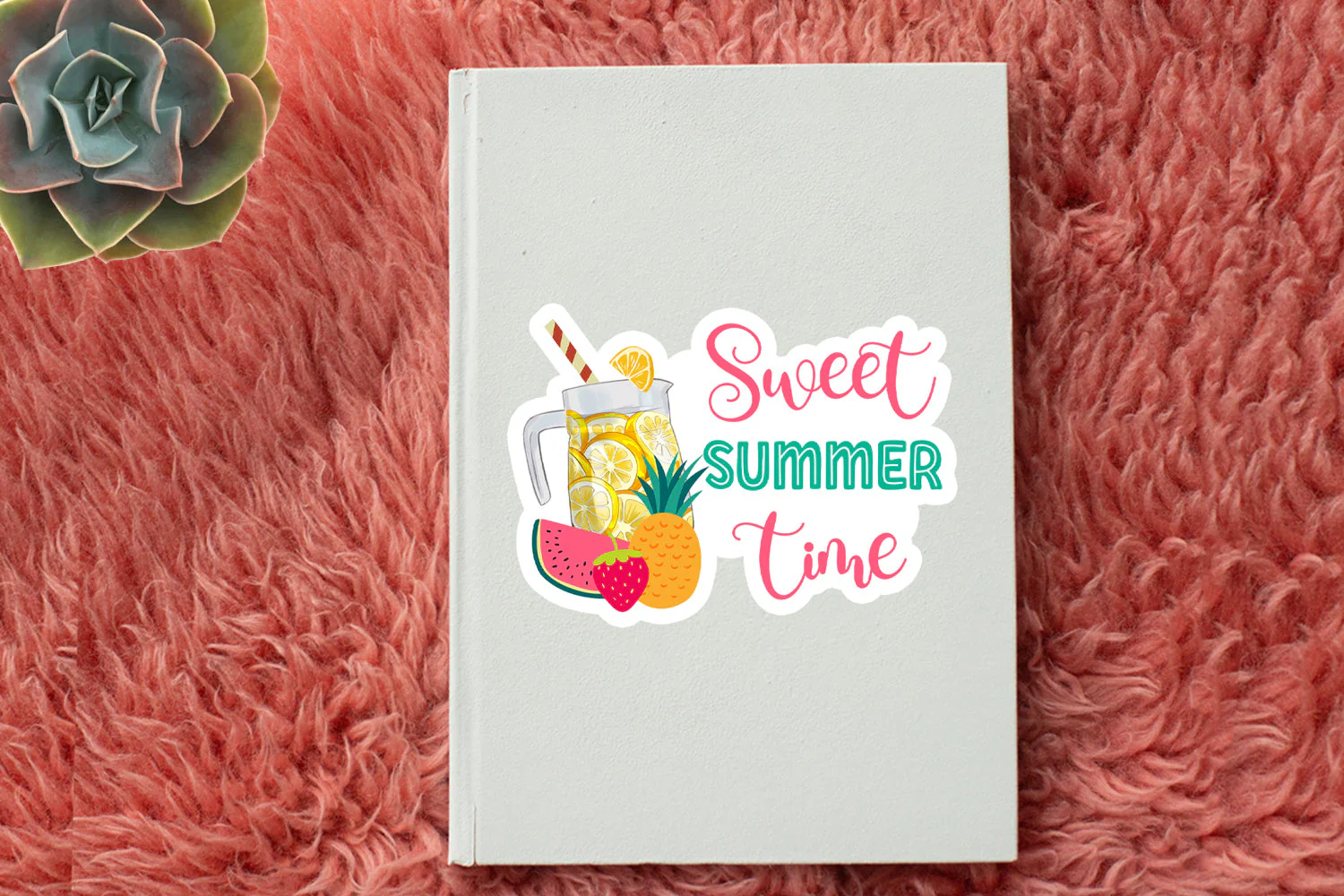 Summer Stickers Bundle I Printable Summer Theme Stickers - Image 5