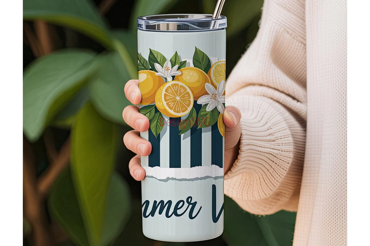 Summer Vibes 20oz Tumbler - Image 3