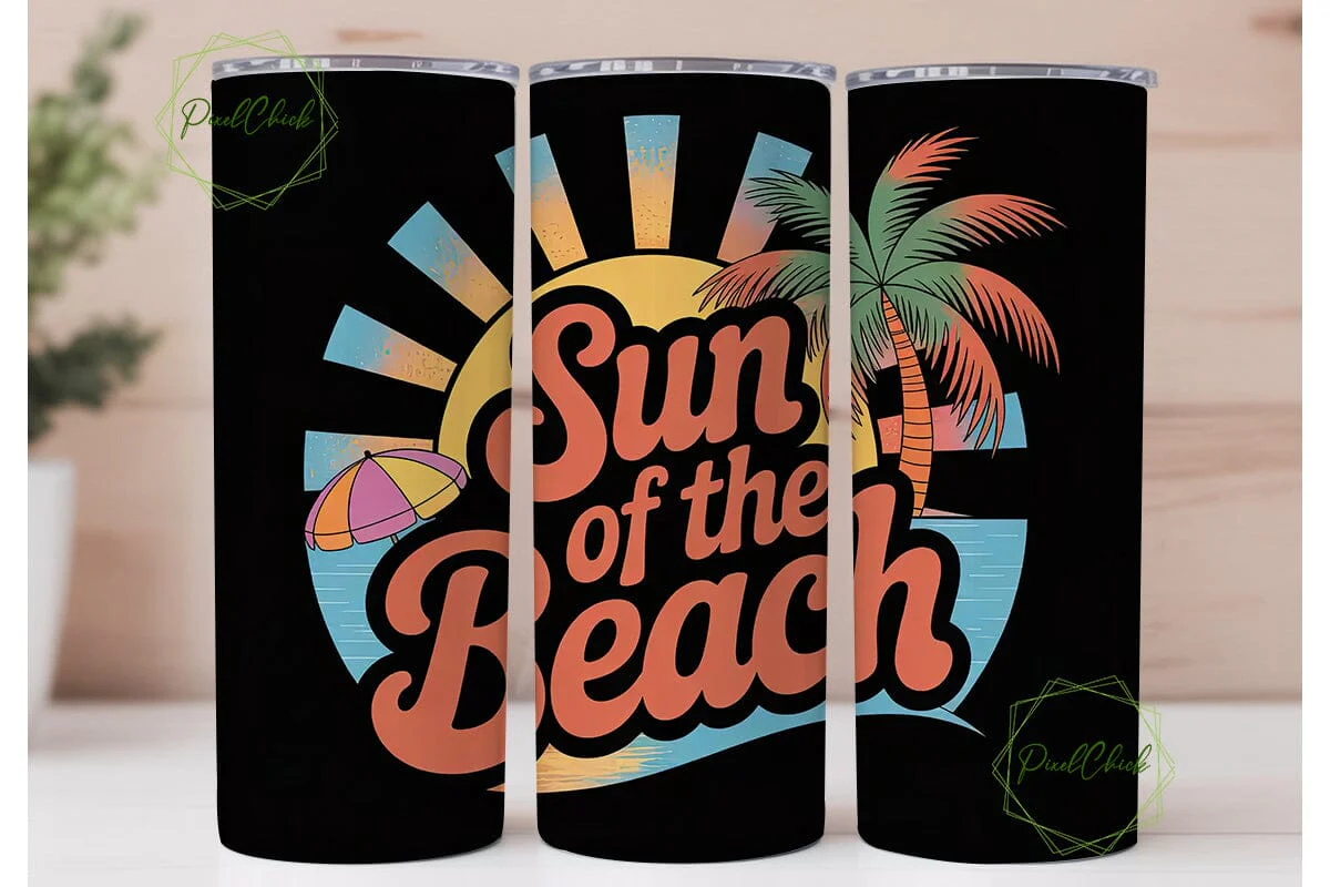 Sun of the Beach 20oz Tumbler Wrap - Image 2