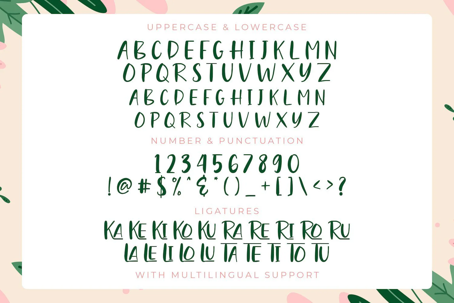 Sungai Musi - Playful Display Font - Image 9