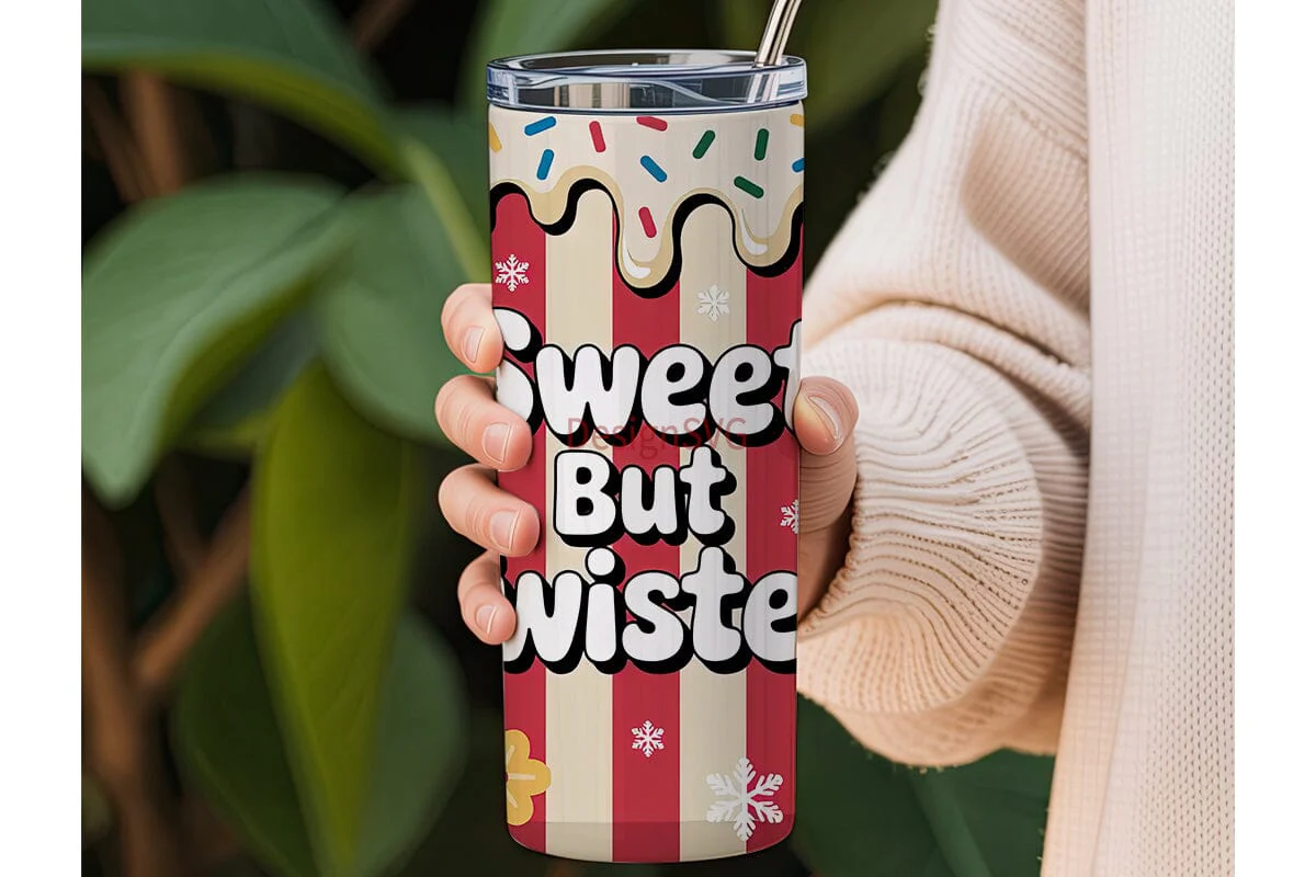 Sweet But Twisted 20oz Tumbler Wrap - Image 3