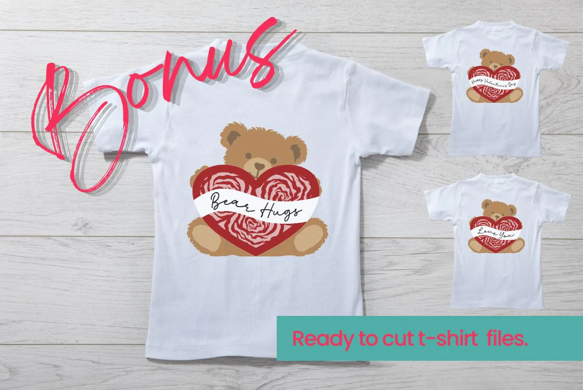 Sweetheart Bear Paper Lanter 3D SVG - Image 6