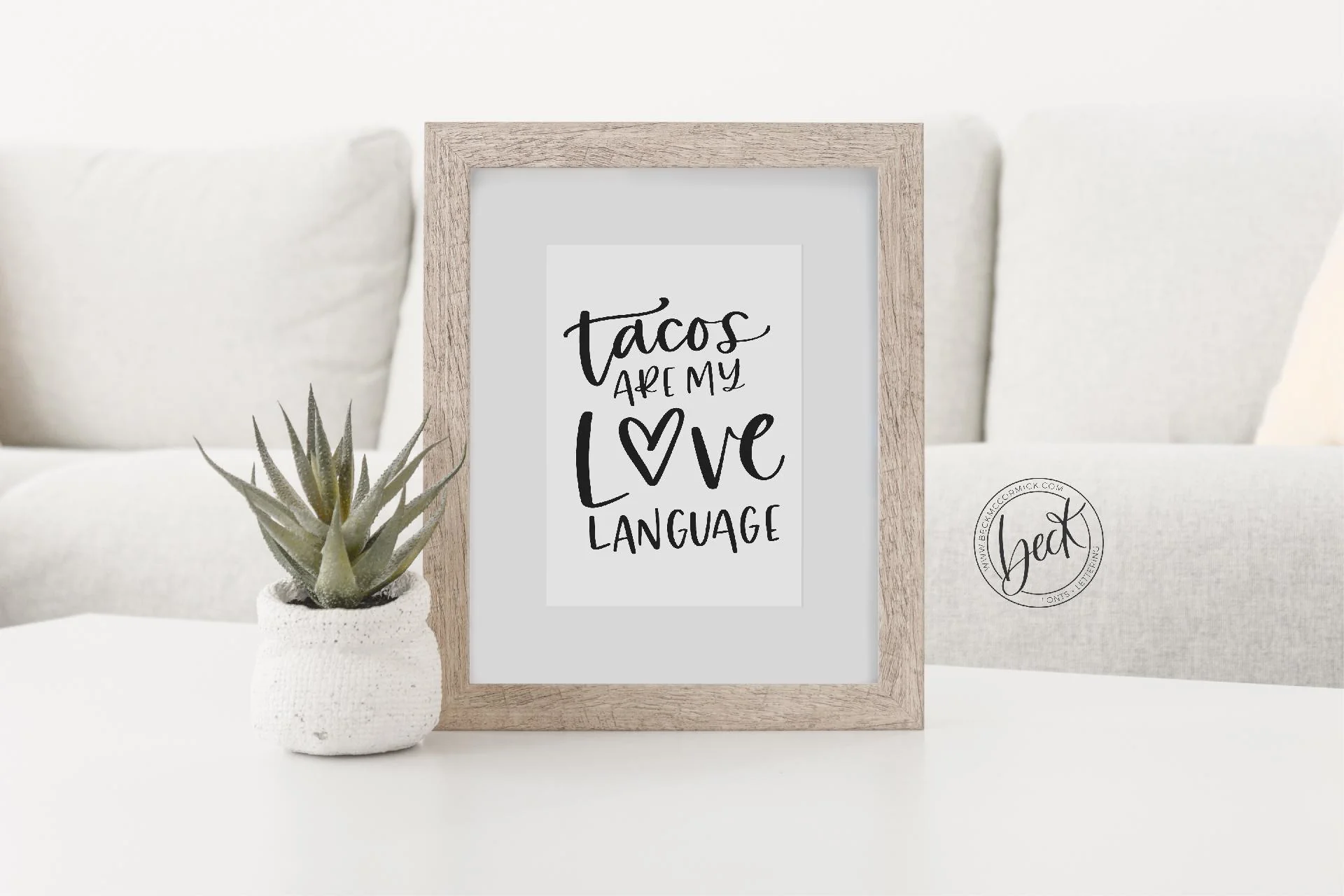 Tacos are my Love Language SVG - Image 2