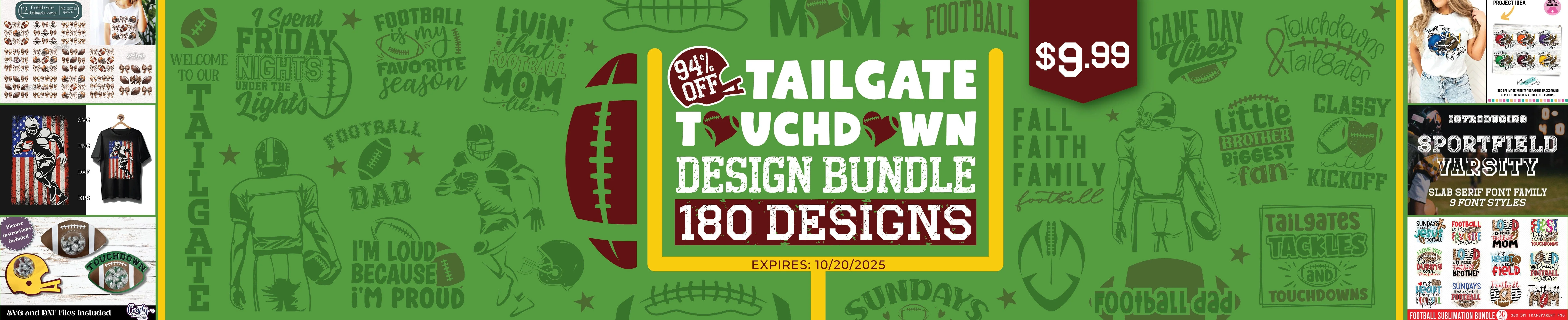 Tailgate Touchdown Football Bundle | 94% Off [Reg. $172] - Image 2