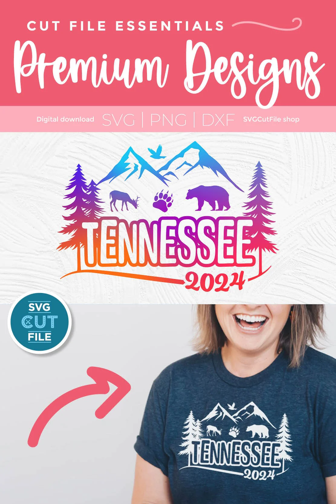 Tennessee svg, Tennessee Family Trip SVG, 2024 Girls vacation, Friends, TN crew svg, png for sublimation, squad, Mountains, Cricut dxf - Image 3