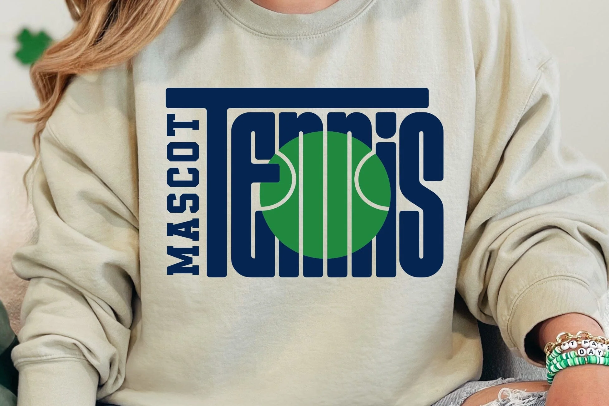 Tennis Team Mascot SVG PNG, Custom Shirts Template - Image 4