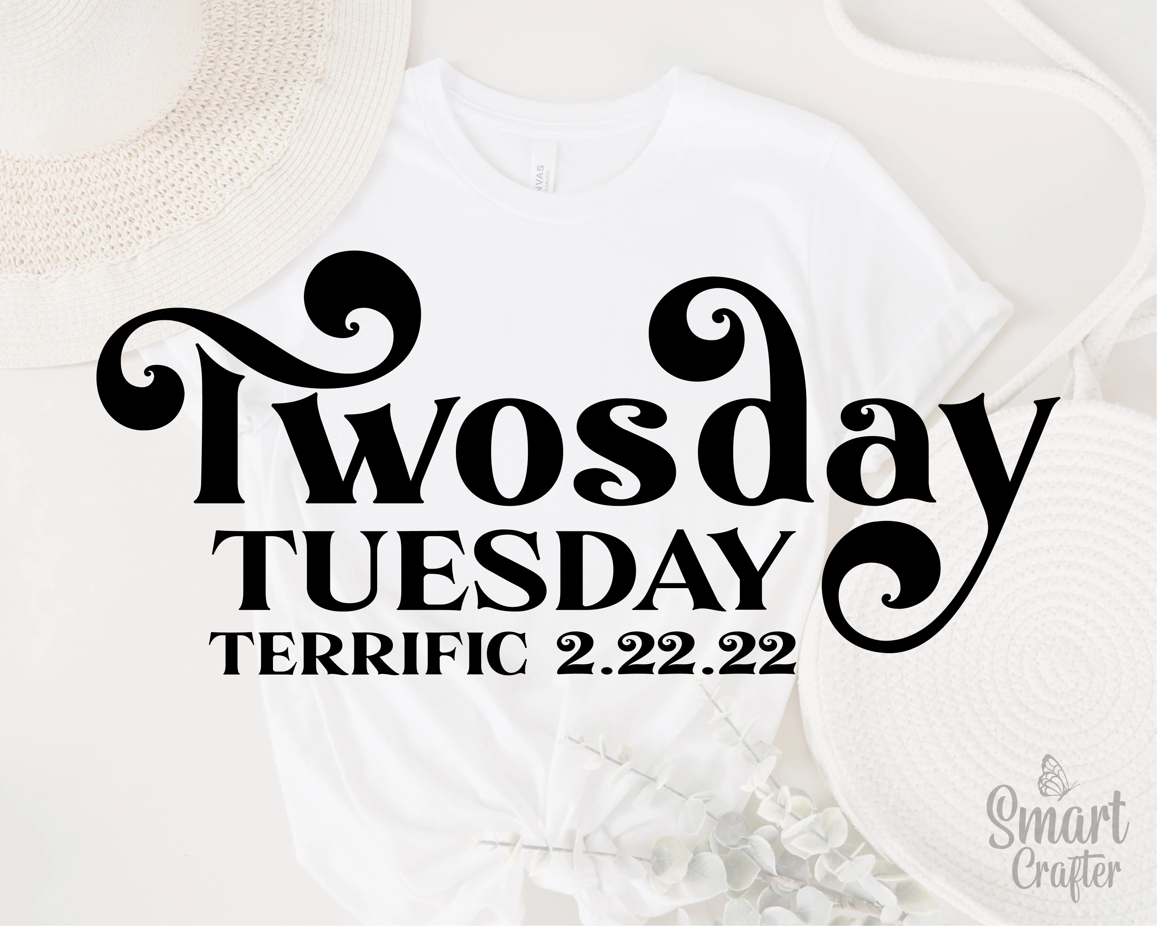 Terrific Twosday SVG, Happy Twosday 2.22.22 Svg, Twosday 2.22.22 svg, Twos Day svg, Happy Twosday Svg, February 2nd 2022 svg, 2-22-22 svg