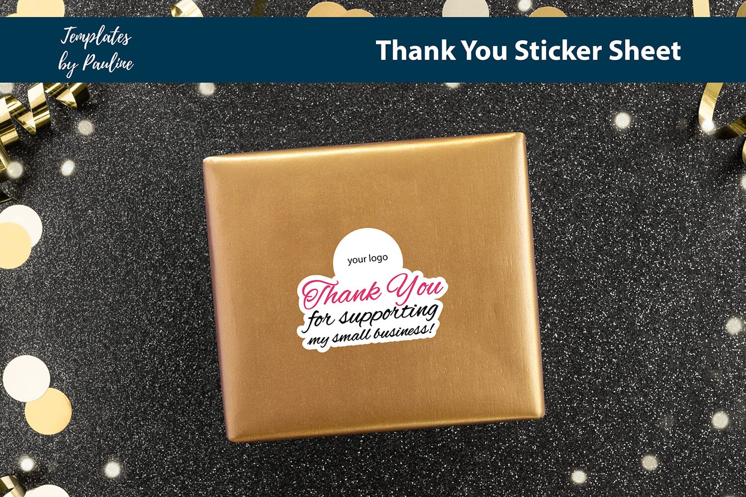 Thank you for supporting my small business stickers sheet - Image 3