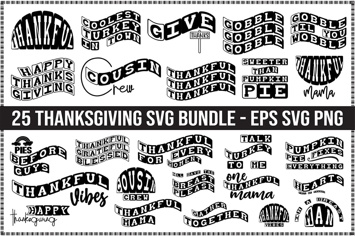 Thanksgiving SVG Bundle - Image 2
