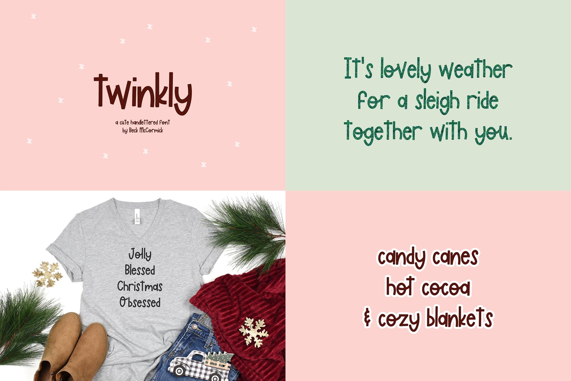 The Christmas Font Mini Bundle - Image 2