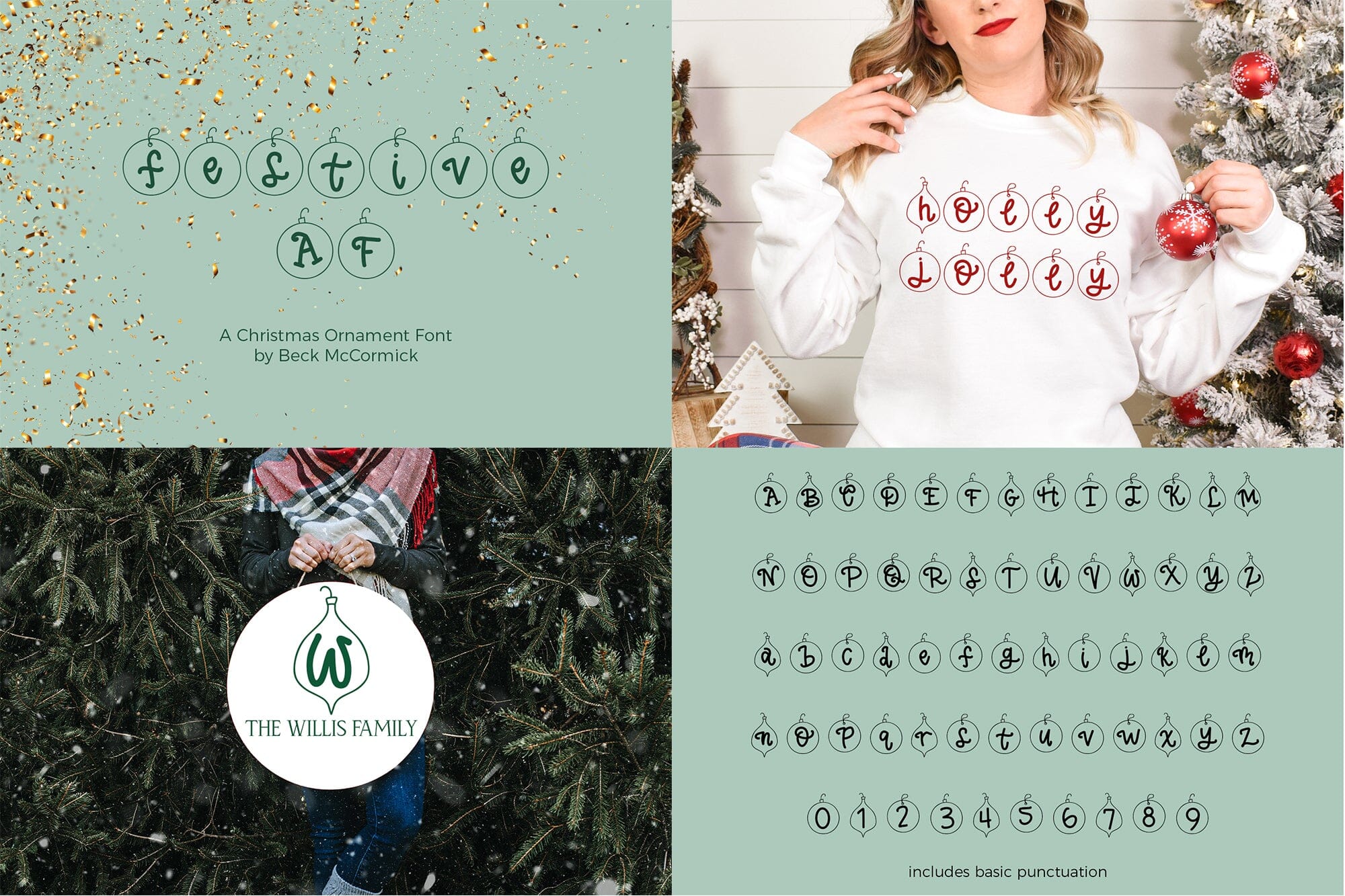 The Christmas Font Mini Bundle - Image 4