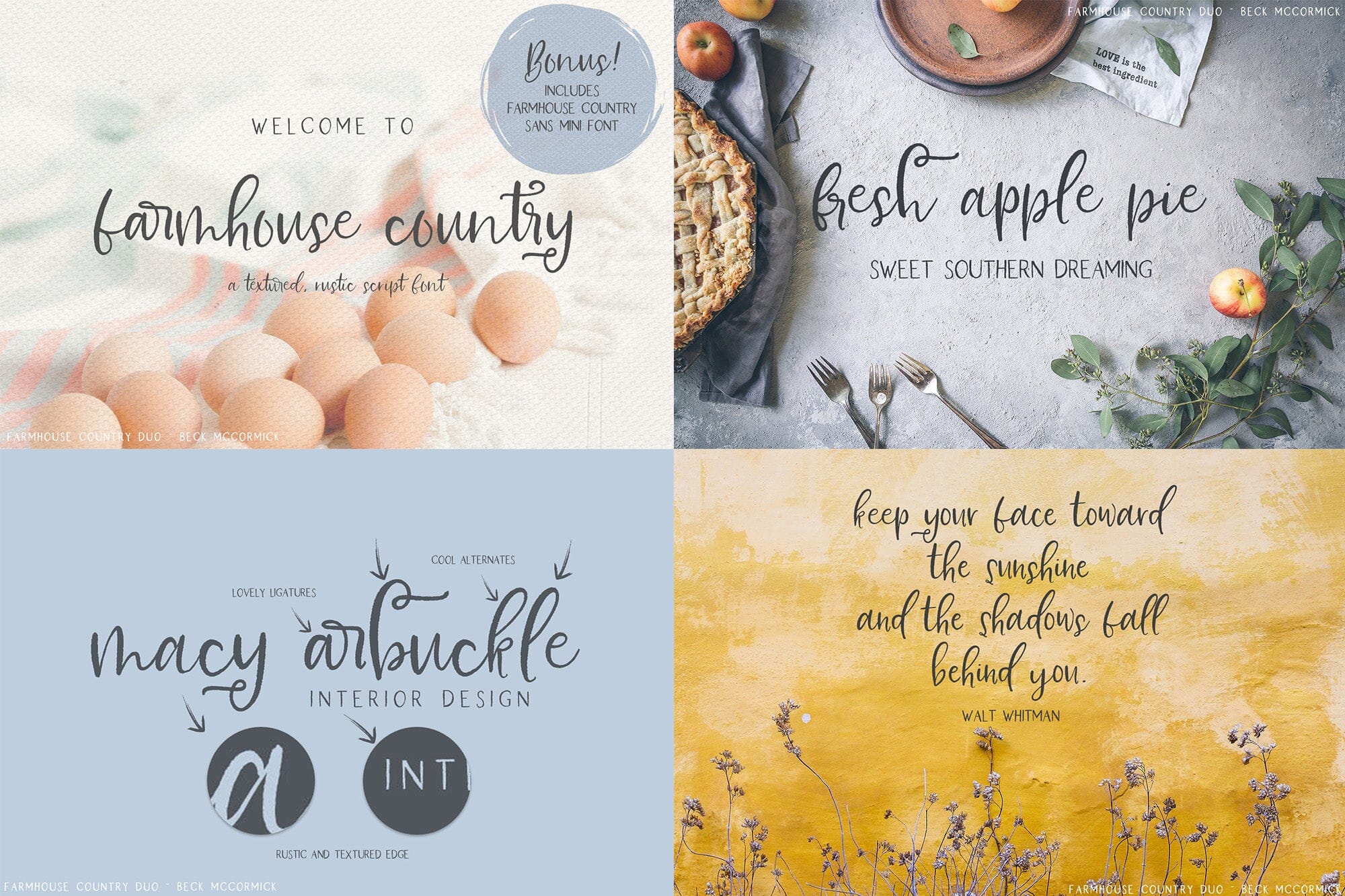 The Farmhouse Font Bundle - Image 5