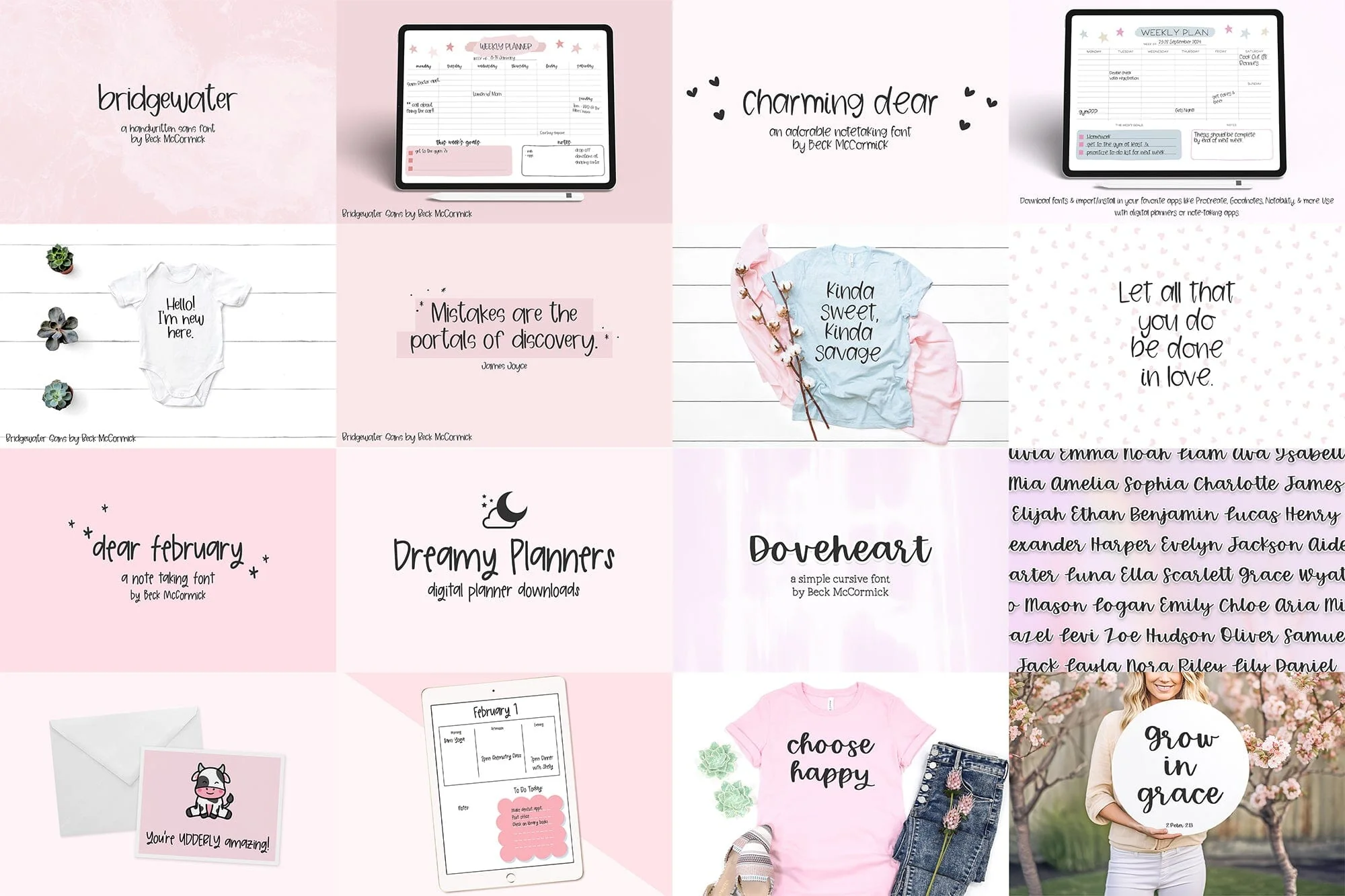 The Note Taking Font Bundle - Image 2