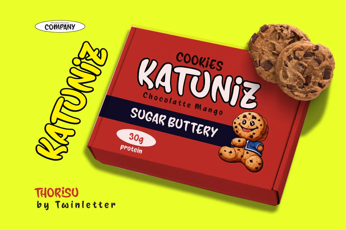 Thorisu - Snack Display Font - Image 3