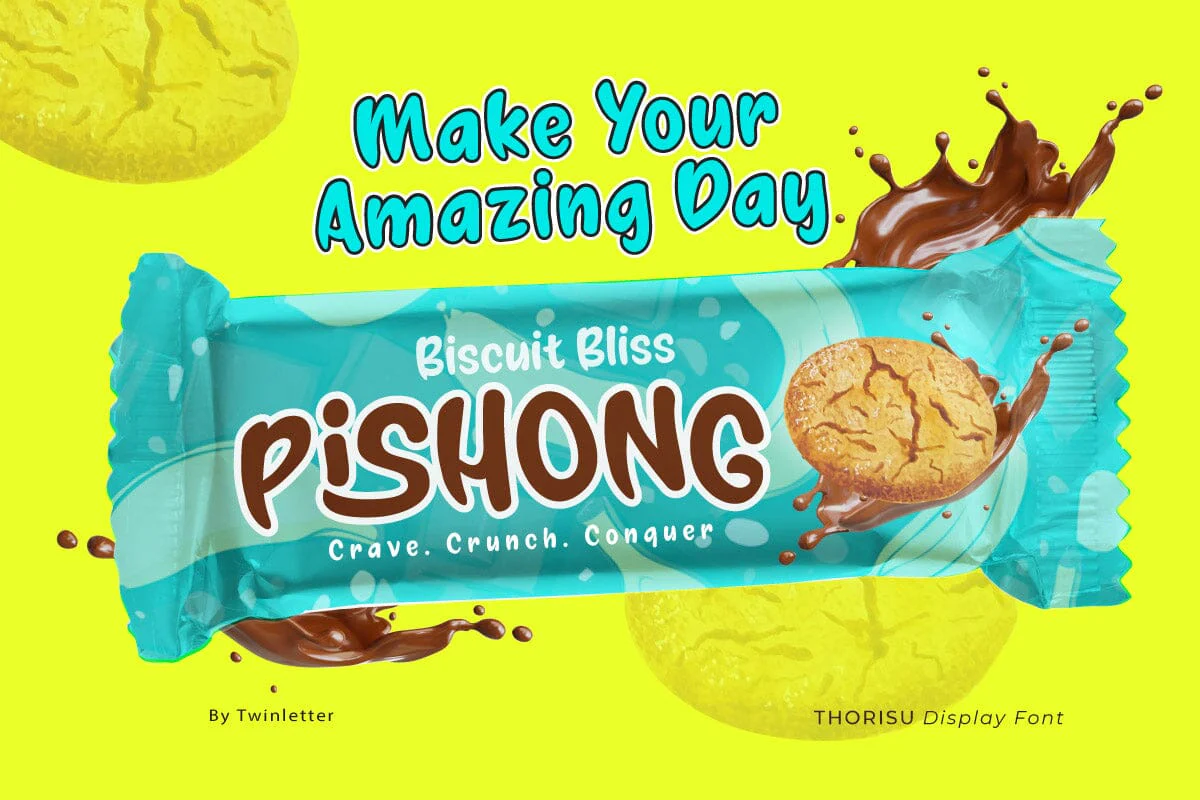 Thorisu - Snack Display Font - Image 8