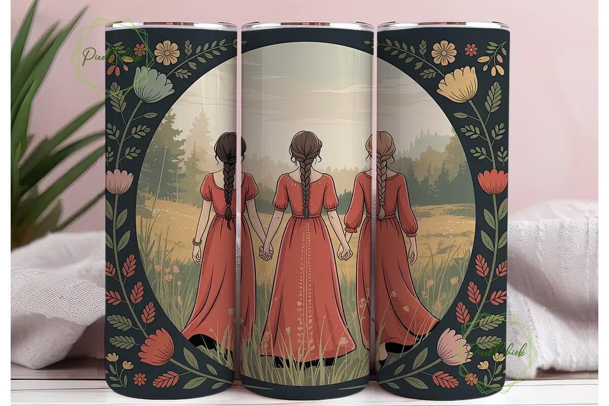 Three Sisters Tumbler Wrap PNG - Image 3