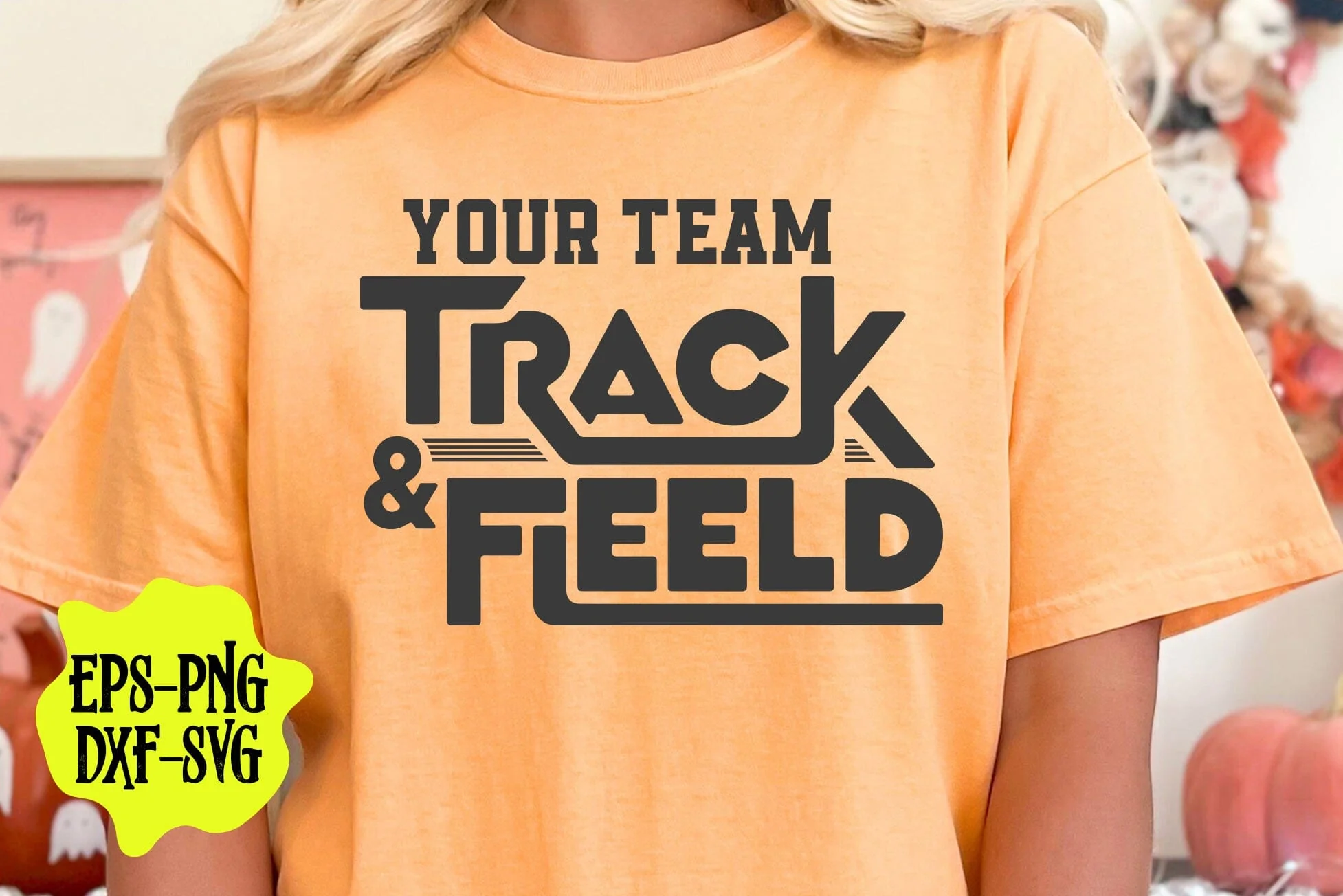 Track and Field SVG PNG - Sporty Graphic for Shirts, Bags, and Sports Accessories - Image 3
