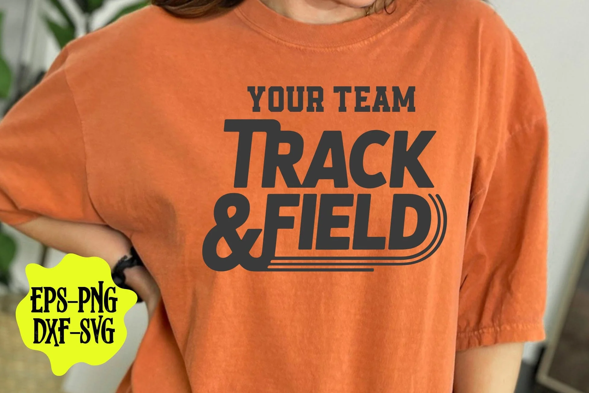 Track and Field SVG PNG - Sporty Graphic for Shirts, Bags, and Sports Accessories - Image 5