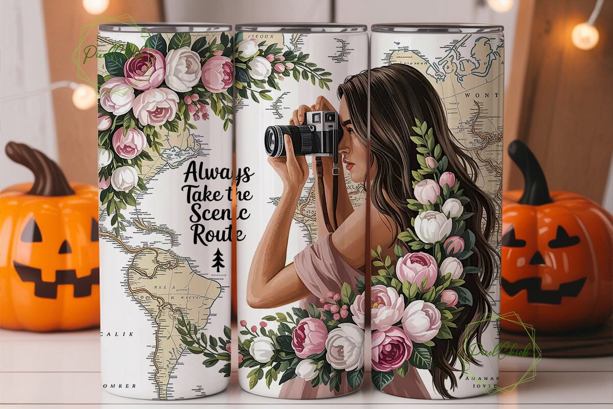 Travel Photography Tumbler Wrap - Image 2