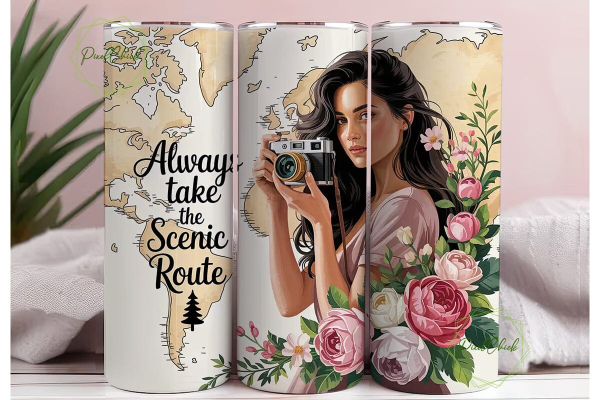 Travel Photography Tumbler Wrap - Image 3
