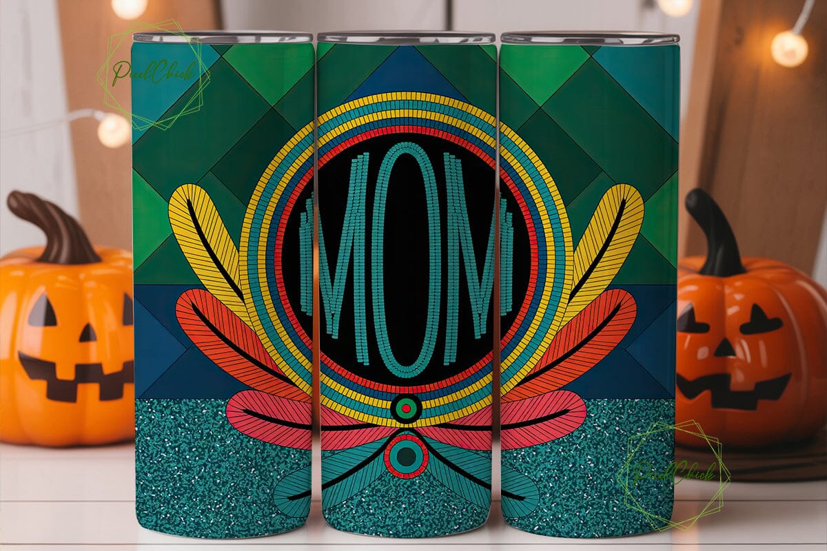 Tribal Mom Tumbler Wrap PNG - Image 2