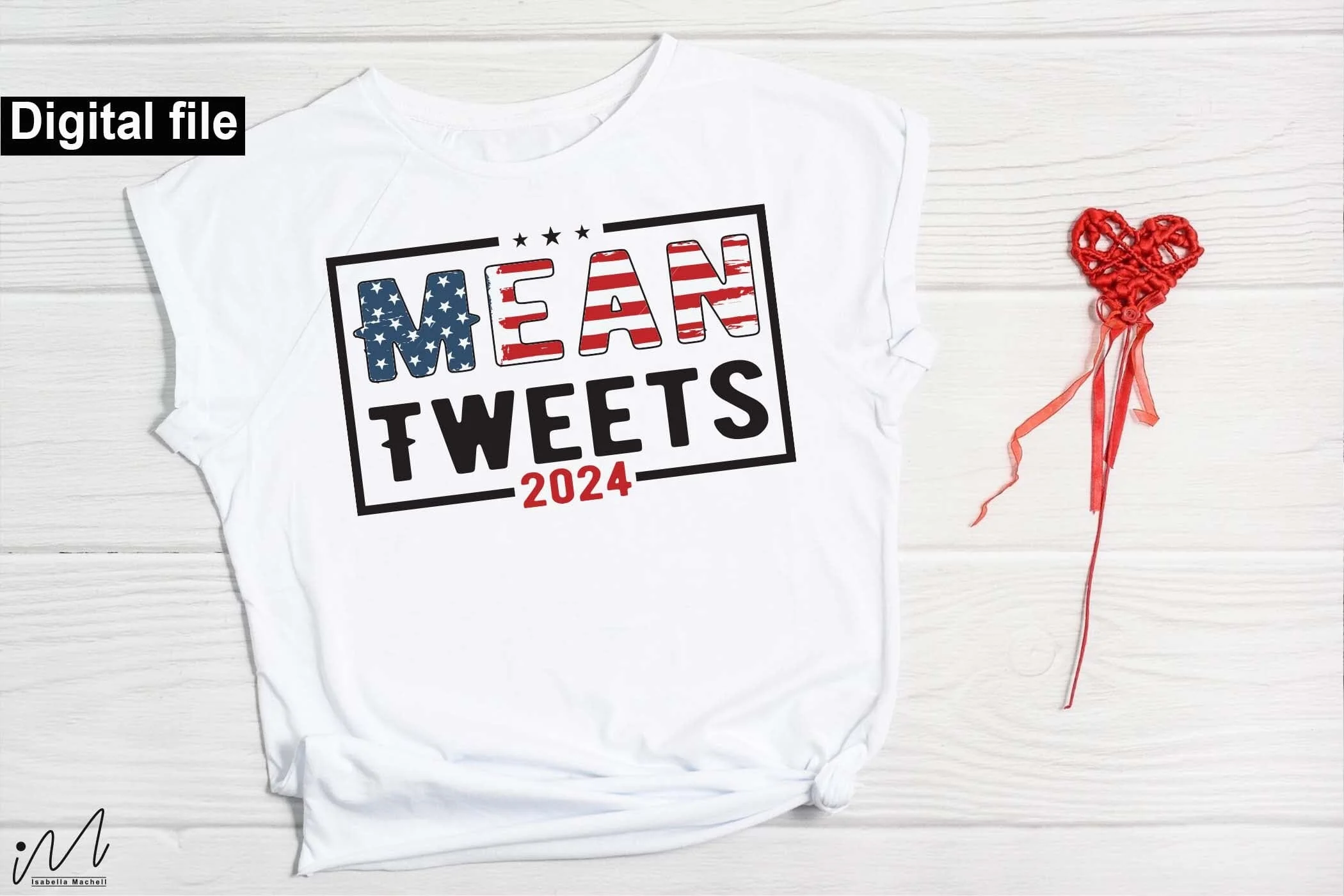 Trump 2024 svg bundle, Trump Quote bundle, Trump President,I voted Trump, Mean Tweets svg, Stand with the blue,Trump again svg,Usa vote 2024 - Image 5