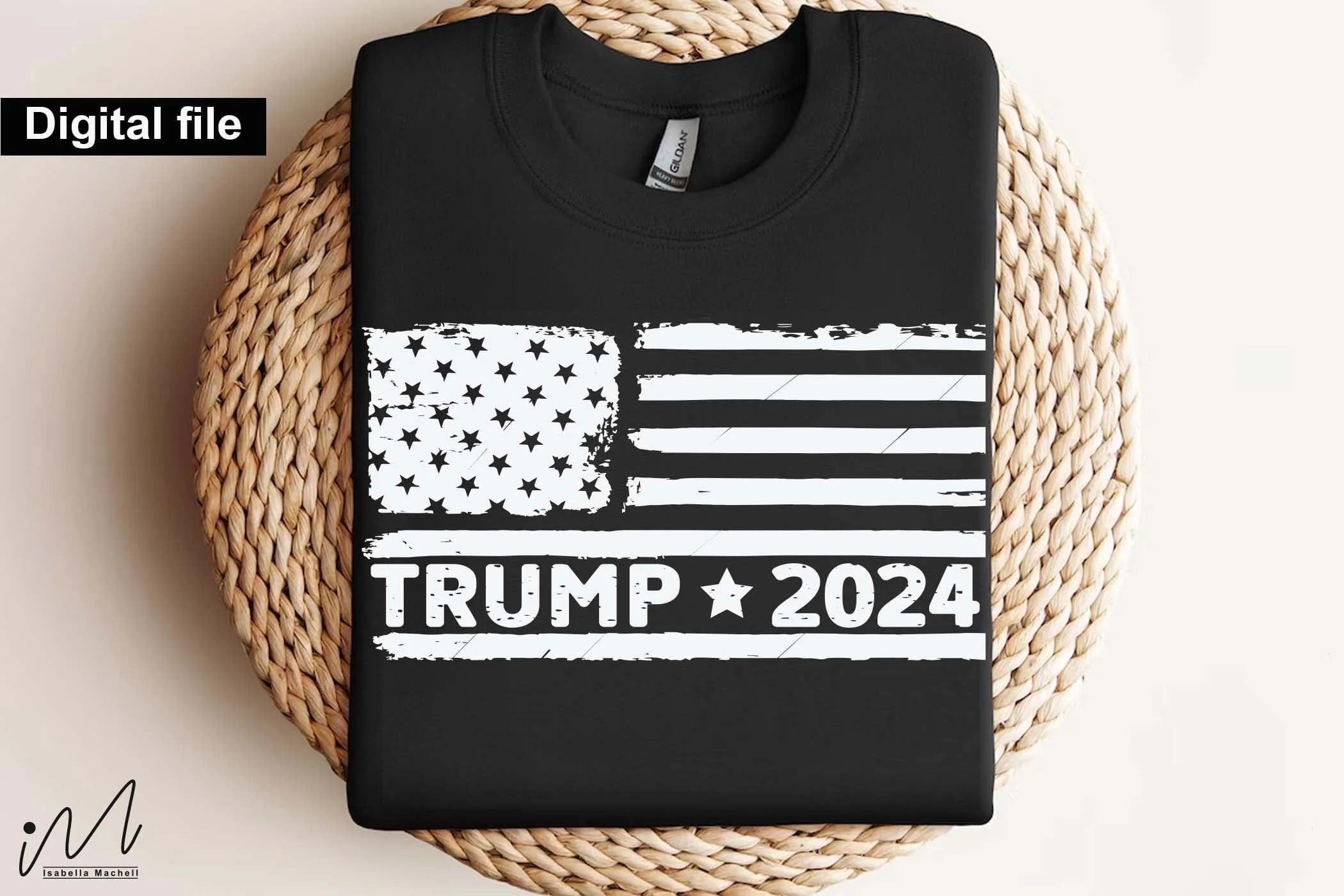 Trump 2024 usa flag svg, Trump t-shirt, Trump and flag, Trump president, Trump cut files,Trump again svg, USA Flag svg, Donald trump svg,Trump cut files,Trump Cricut - Image 3
