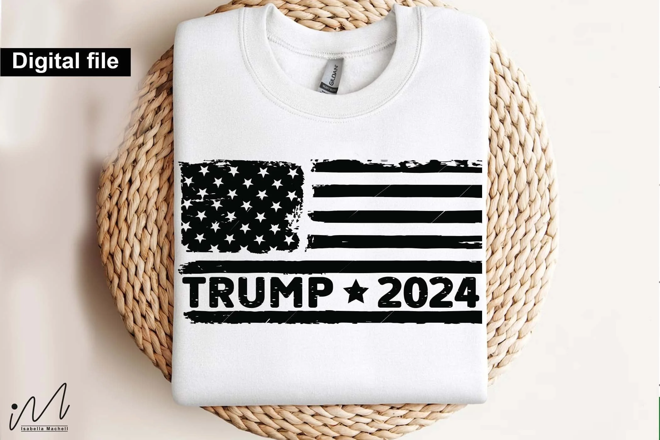 Trump 2024 usa flag svg, Trump t-shirt, Trump and flag, Trump president, Trump cut files,Trump again svg, USA Flag svg, Donald trump svg,Trump cut files,Trump Cricut - Image 5