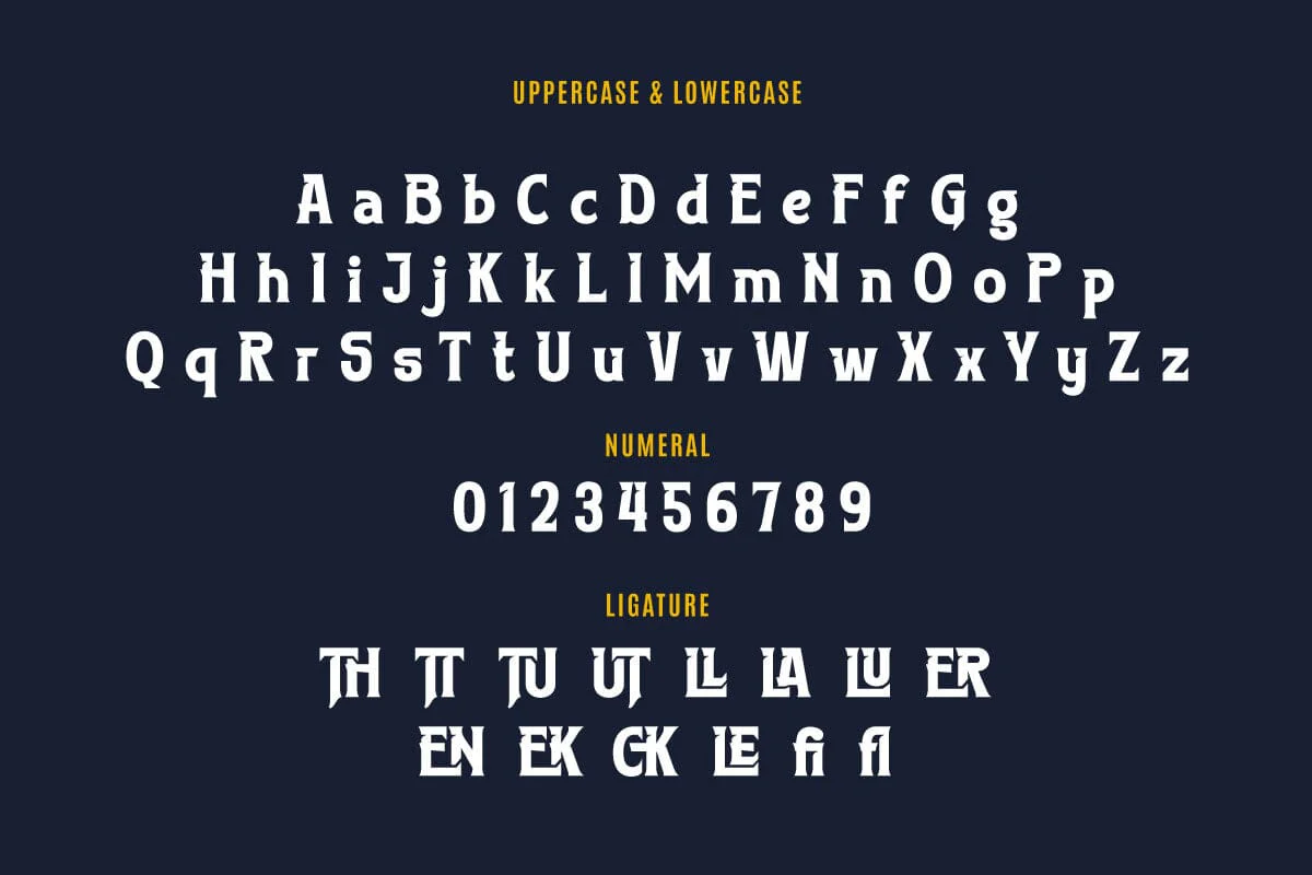 Tuiven - Movie Display Font - Image 3