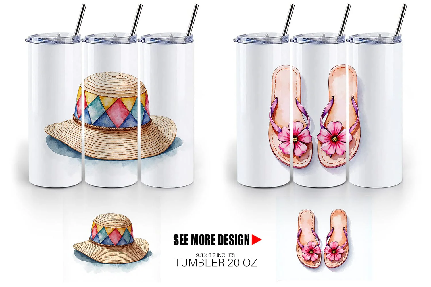 Tumbler 90s Beach Essentials - Image 4