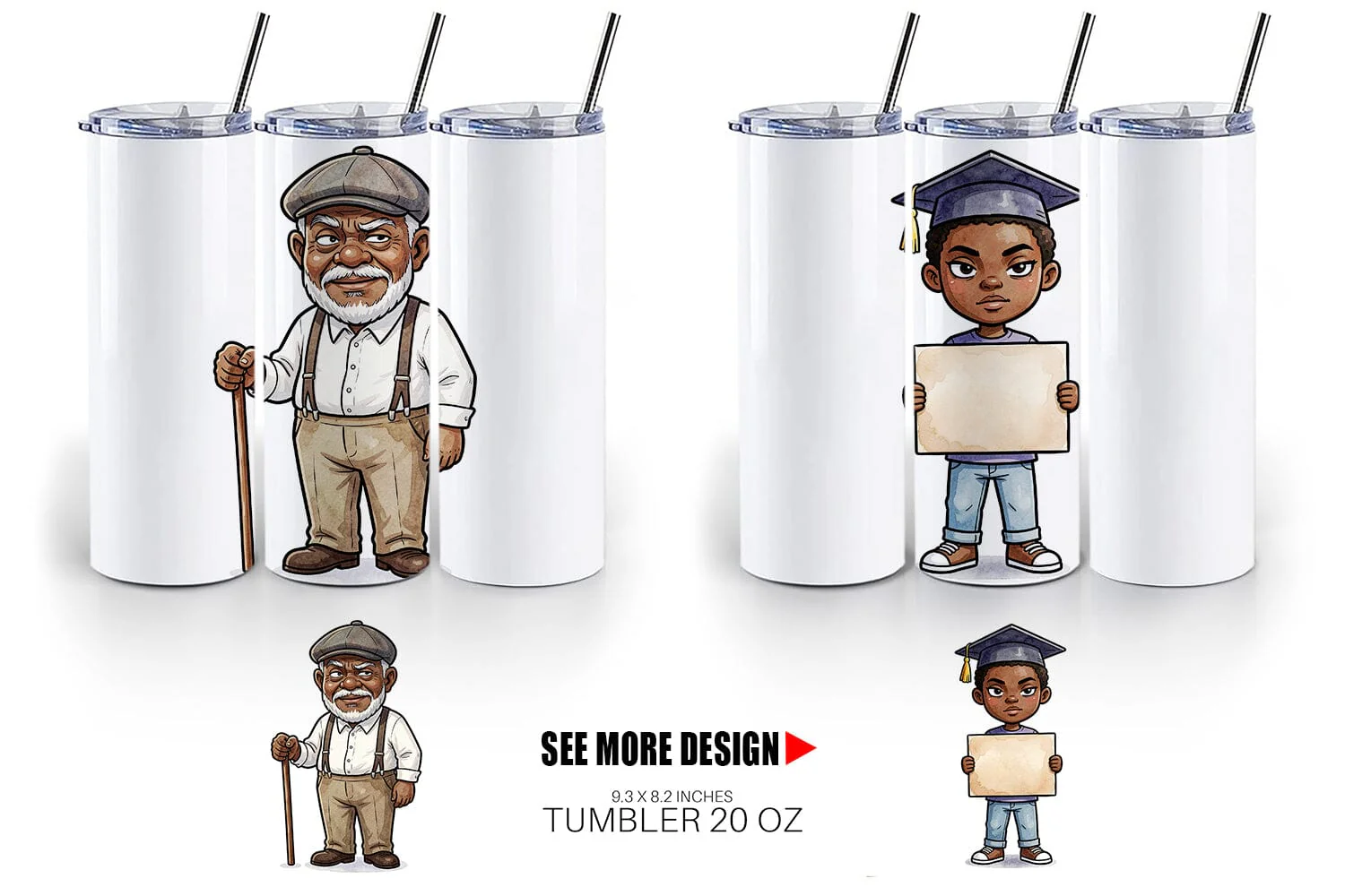 Tumbler Sarcastic Black History - Image 4