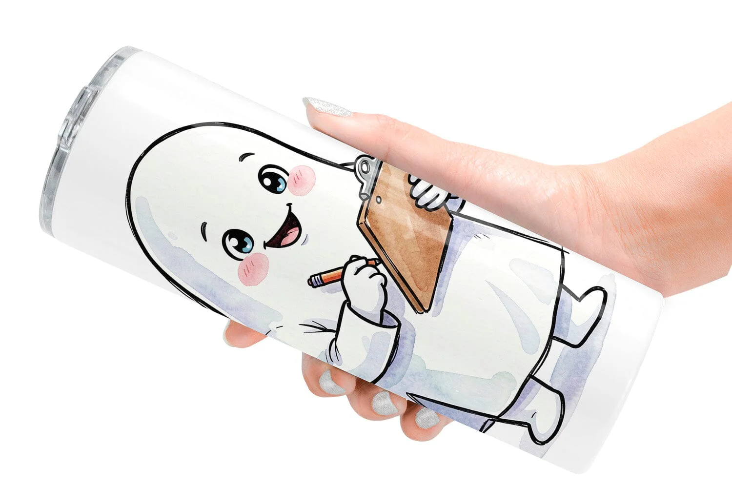 Tumbler Spooky Science Teacher Ghost - Image 2