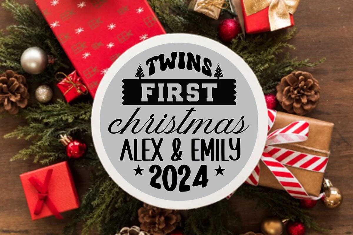 Twins first christmas alex & emily 2024 - Image 2