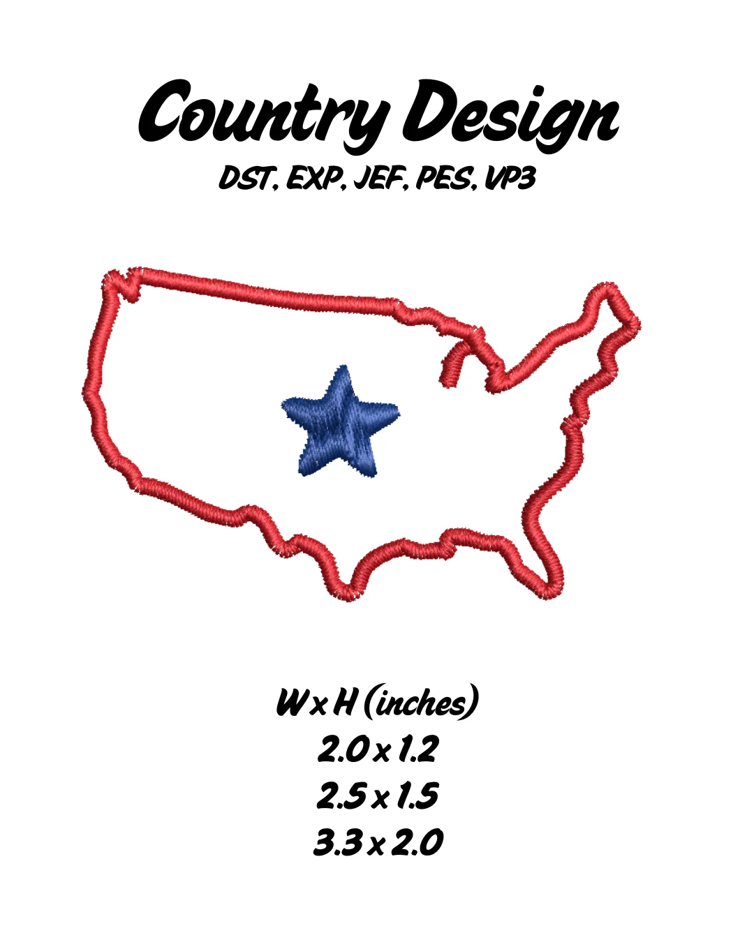 USA Patriotic Embroidery Design Bundle - America, Fourth of July - Image 9