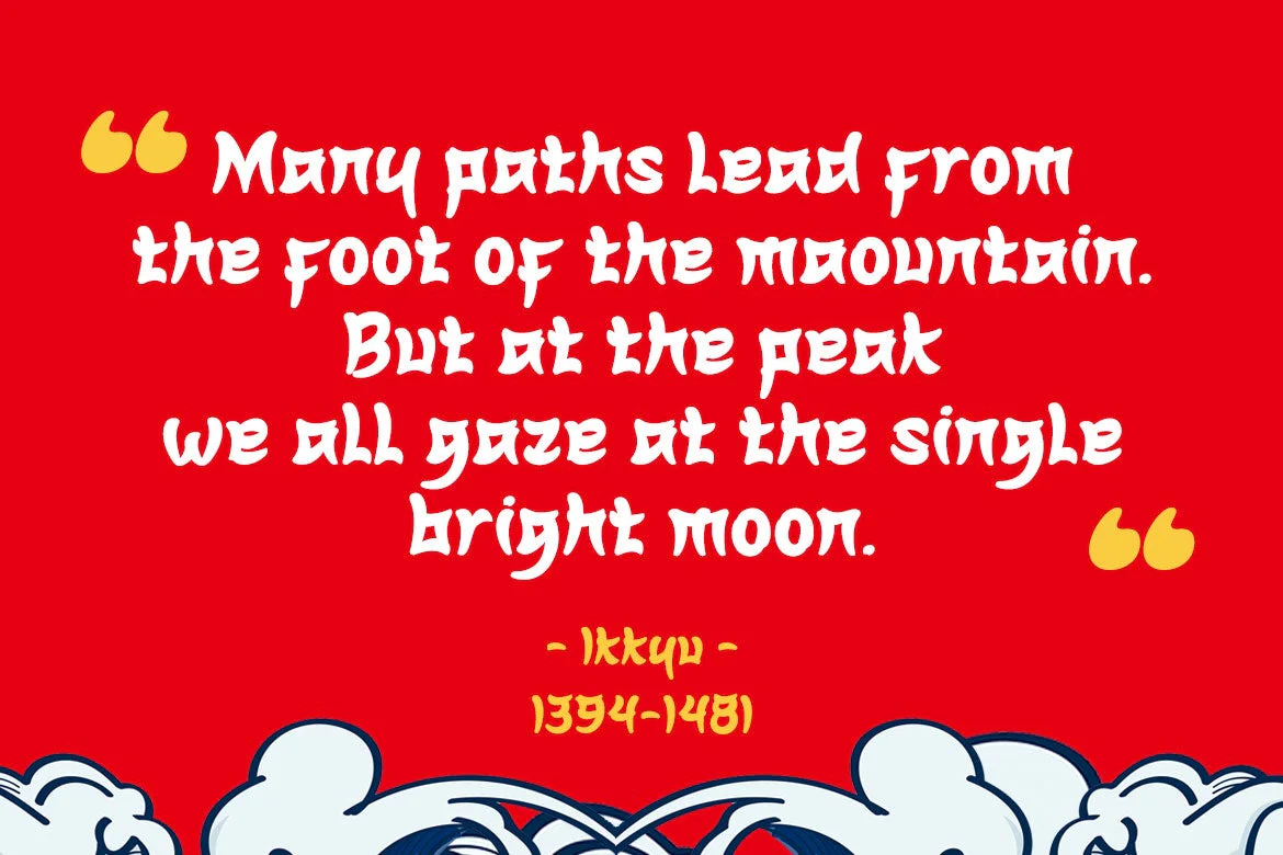 USAGI Faux Japanese Font - Image 4