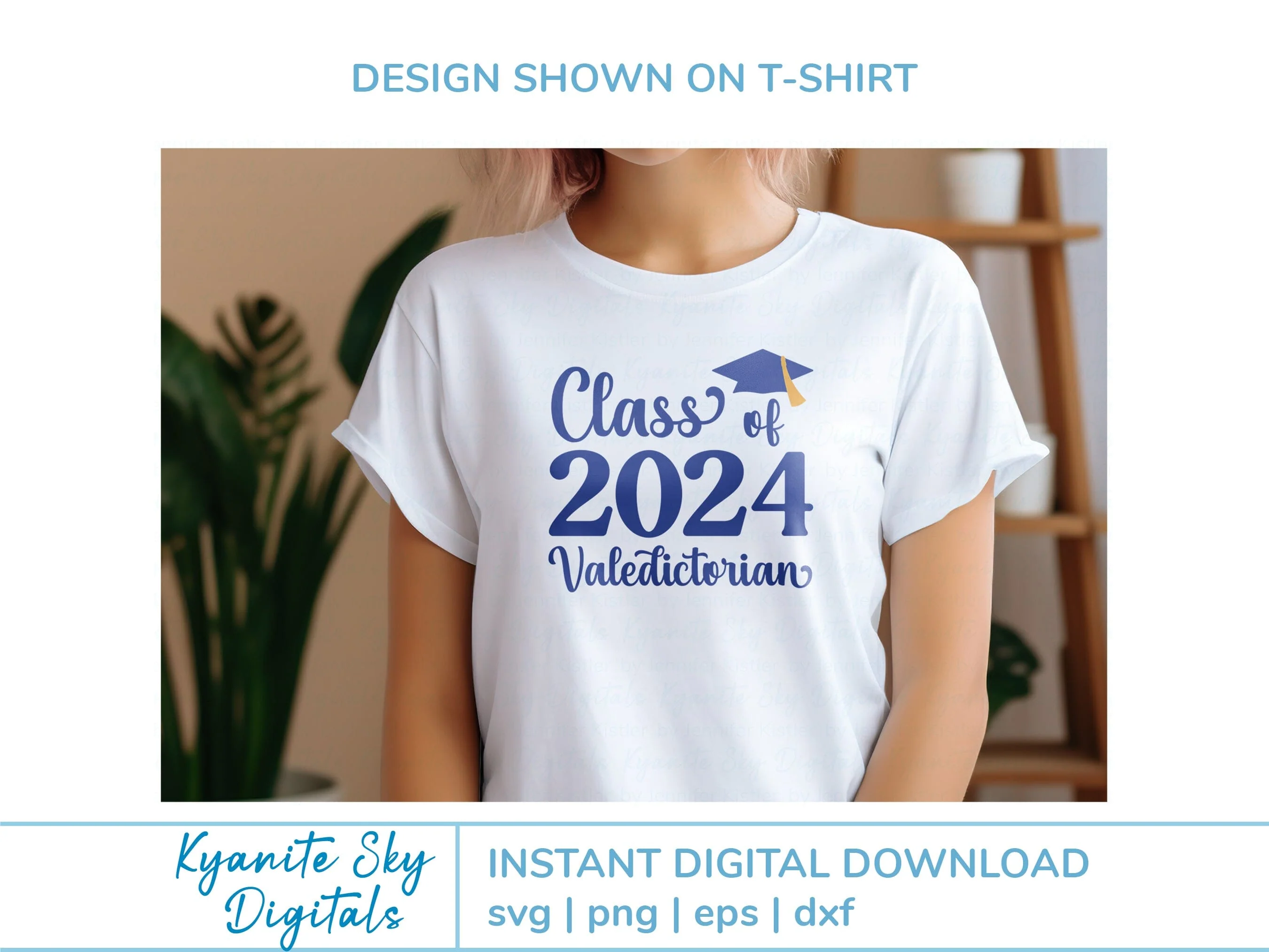Valedictorian Graduation 2024 SVG bundle - Image 3