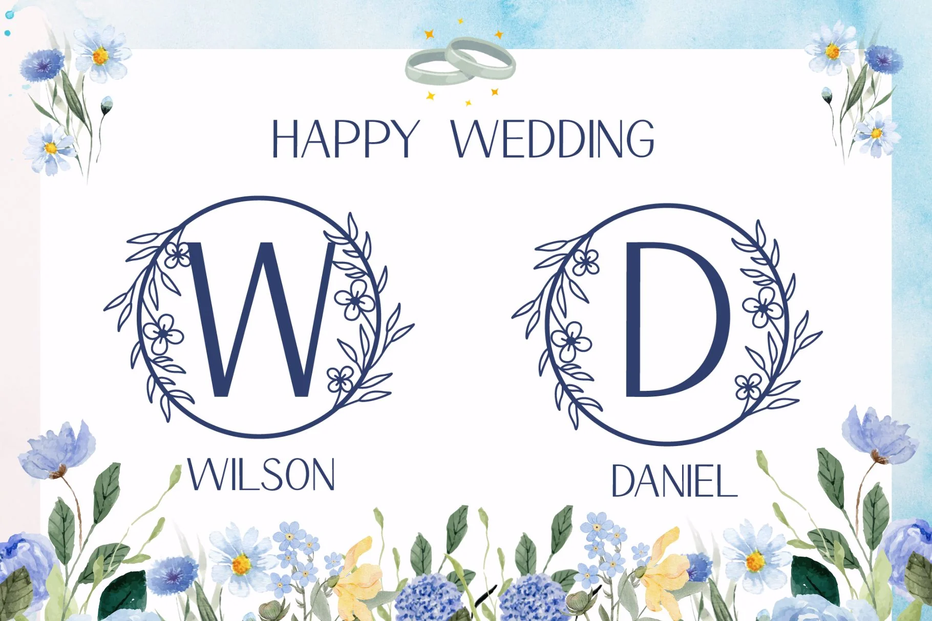 Valentine Flower Monogram - Image 3