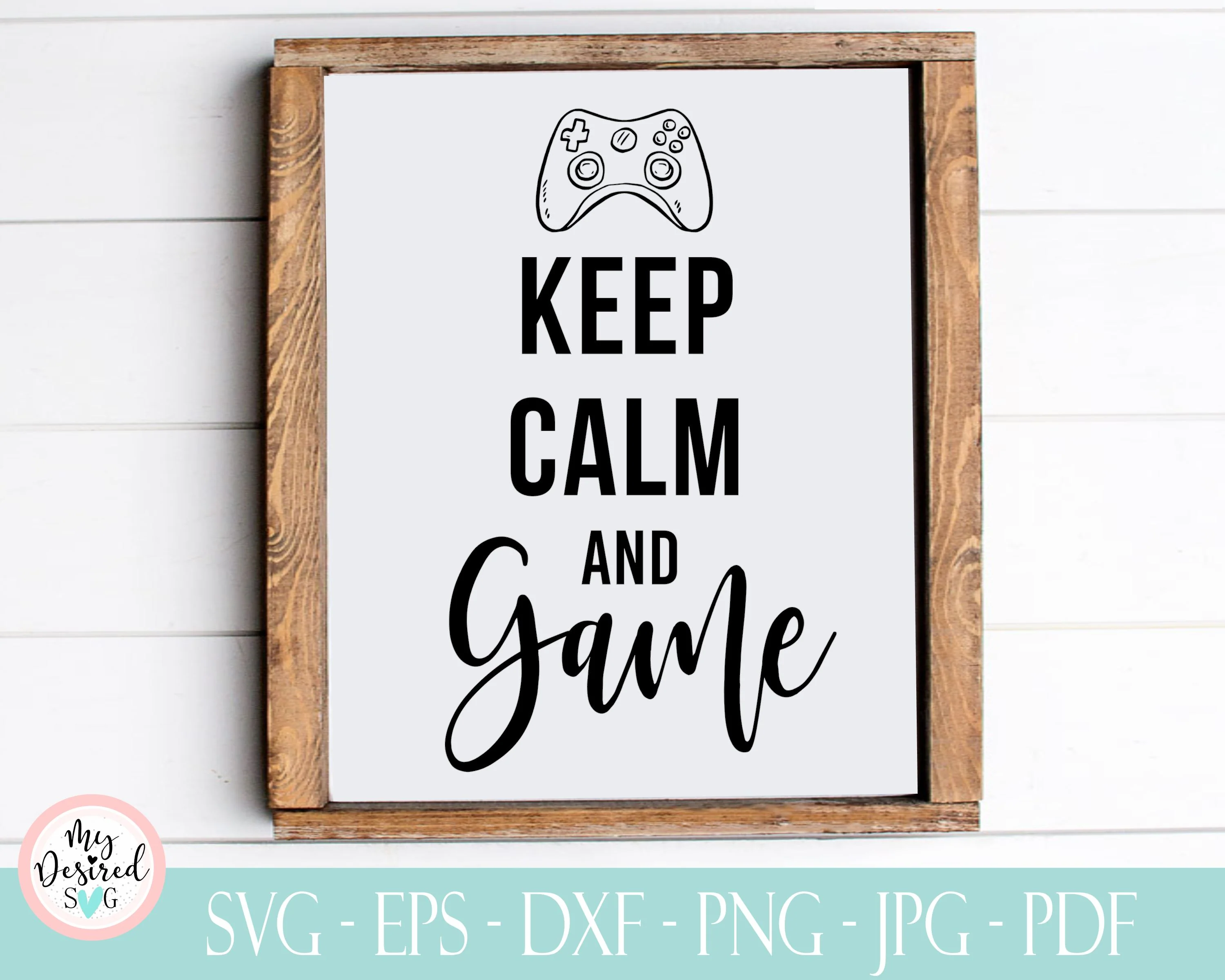 Video game svg, keep calm svg, SVG Designs, Social Distance, quote svg, file for Cutting Machine Cameo Cricut, Svg file for Cricut, svg, dxf - Image 2
