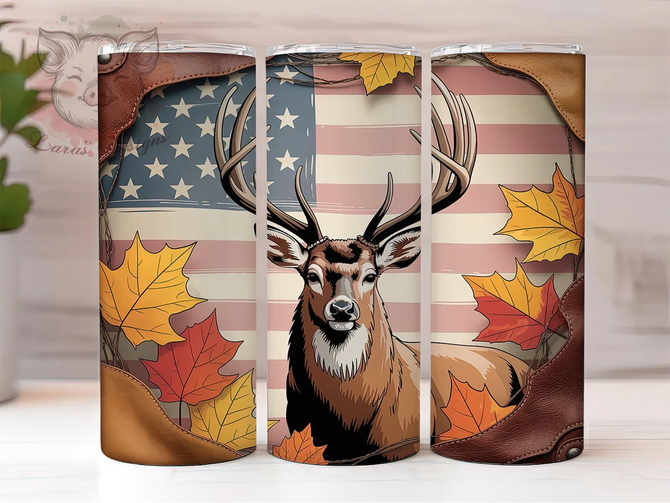 Vintage Patriotic Camo Deer Tumbler, Camo Flag Tumbler, Rustic US Flag Wrap, Patriotic Deer Wrap, Country Camo Wrap, Sublimation Design, Trendy Gift Idea