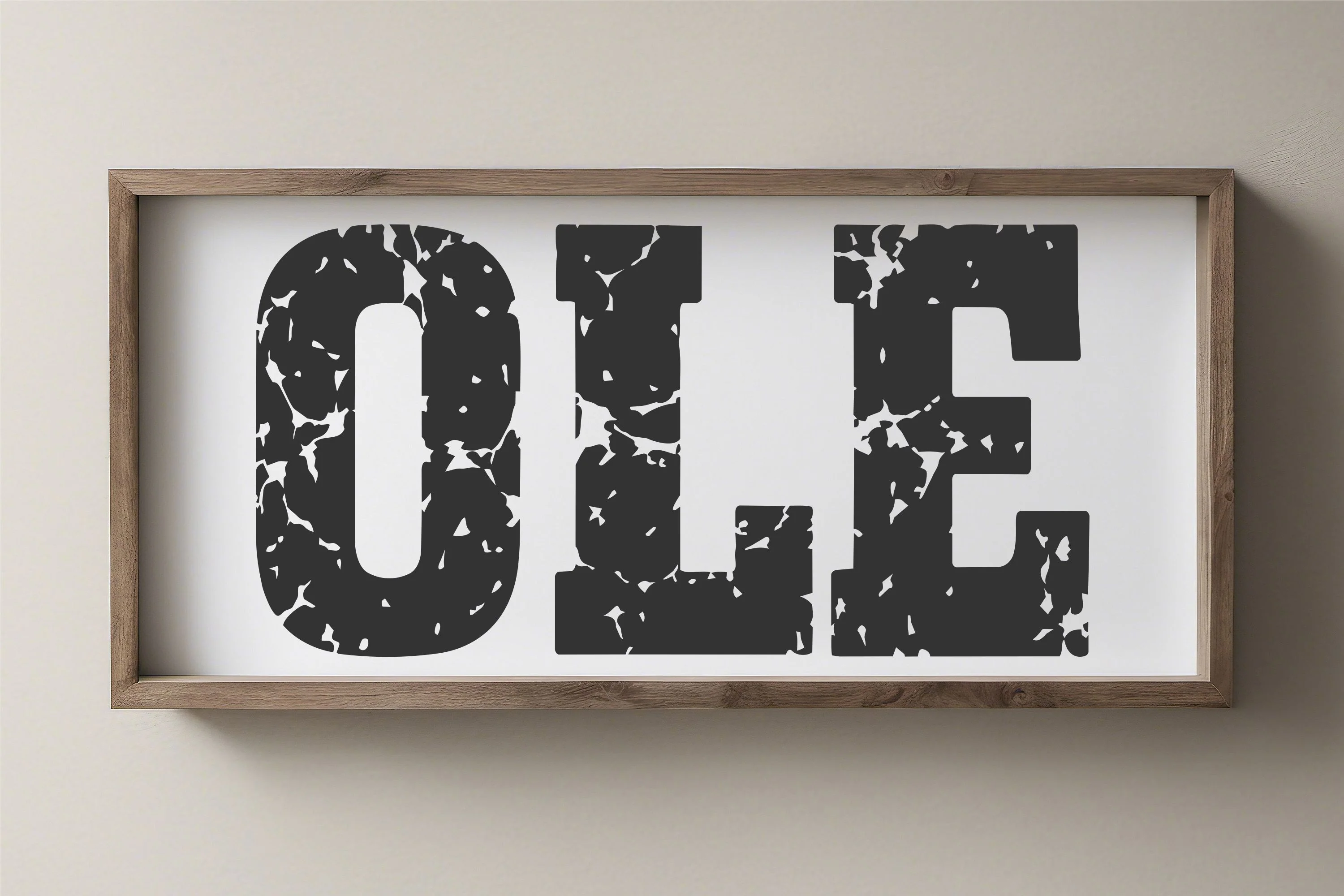 Vintage Varsity Distressed Font | Grunge College Athletic - Image 4