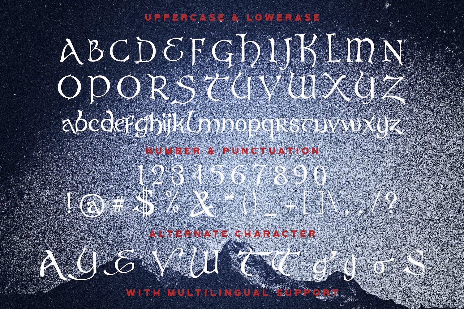 Virgo Display - Haunted Display Font - Image 9