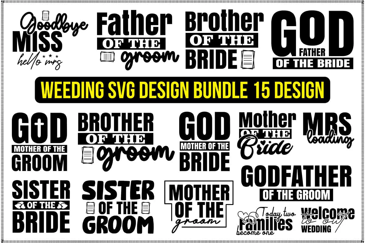 Weeding SVG Bundle