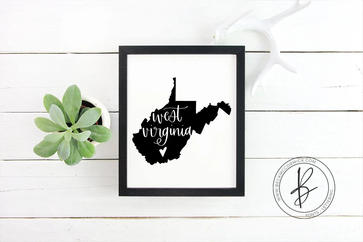 West Virginia Heart SVG - Image 2