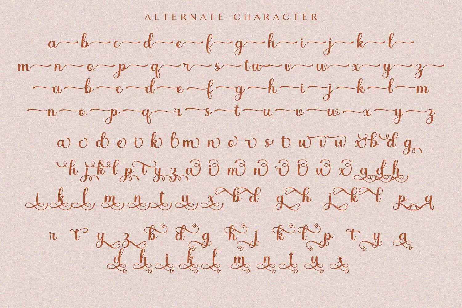 Whetiya - Love Script Font - Image 8