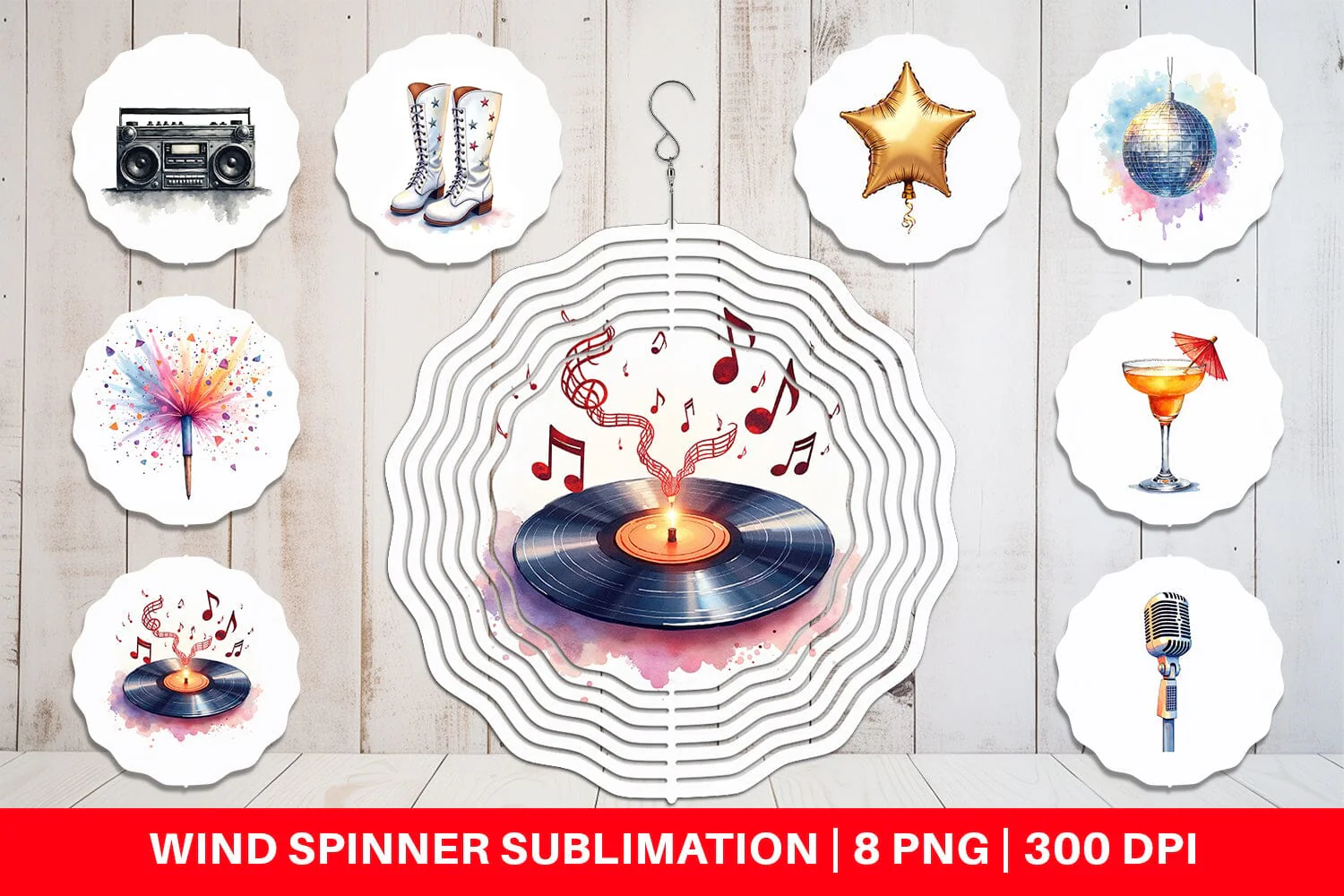 Wind Spinner Disco Diva Mom