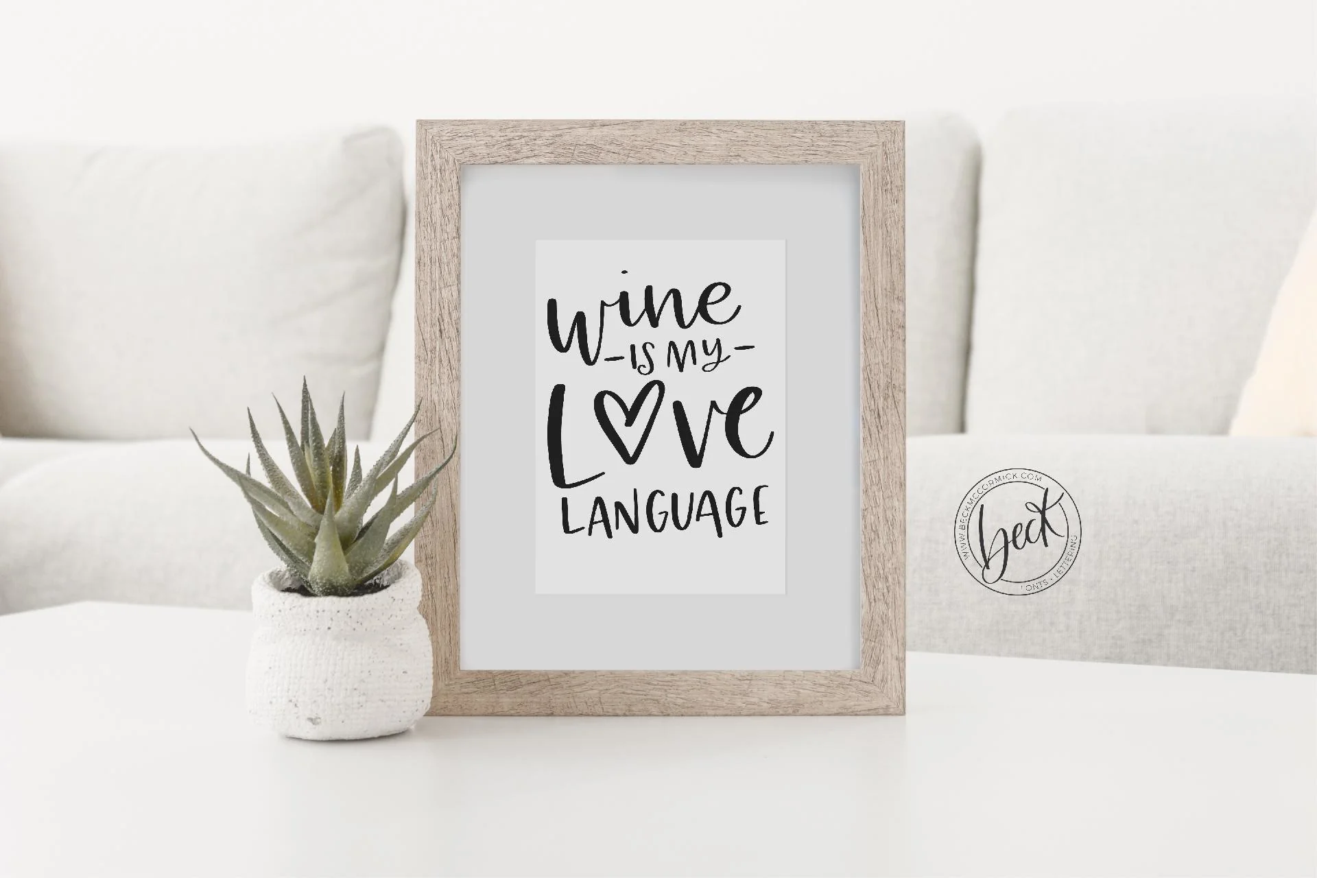 Wine is my Love Language SVG - Image 2