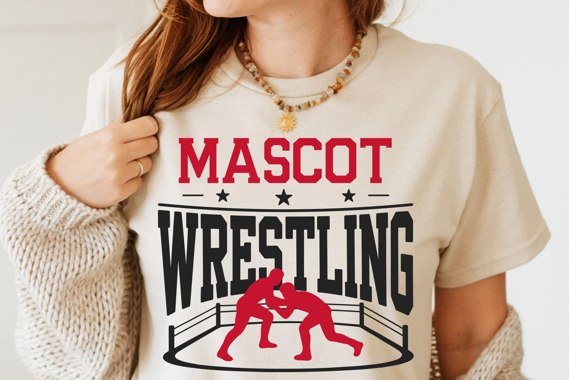 Wrestling Svg Png, Wrestling Team Template Svg Png, Wrestling Mom Svg, Svg Files for Cricut, Wrestling Team Shirts Svg - Image 3